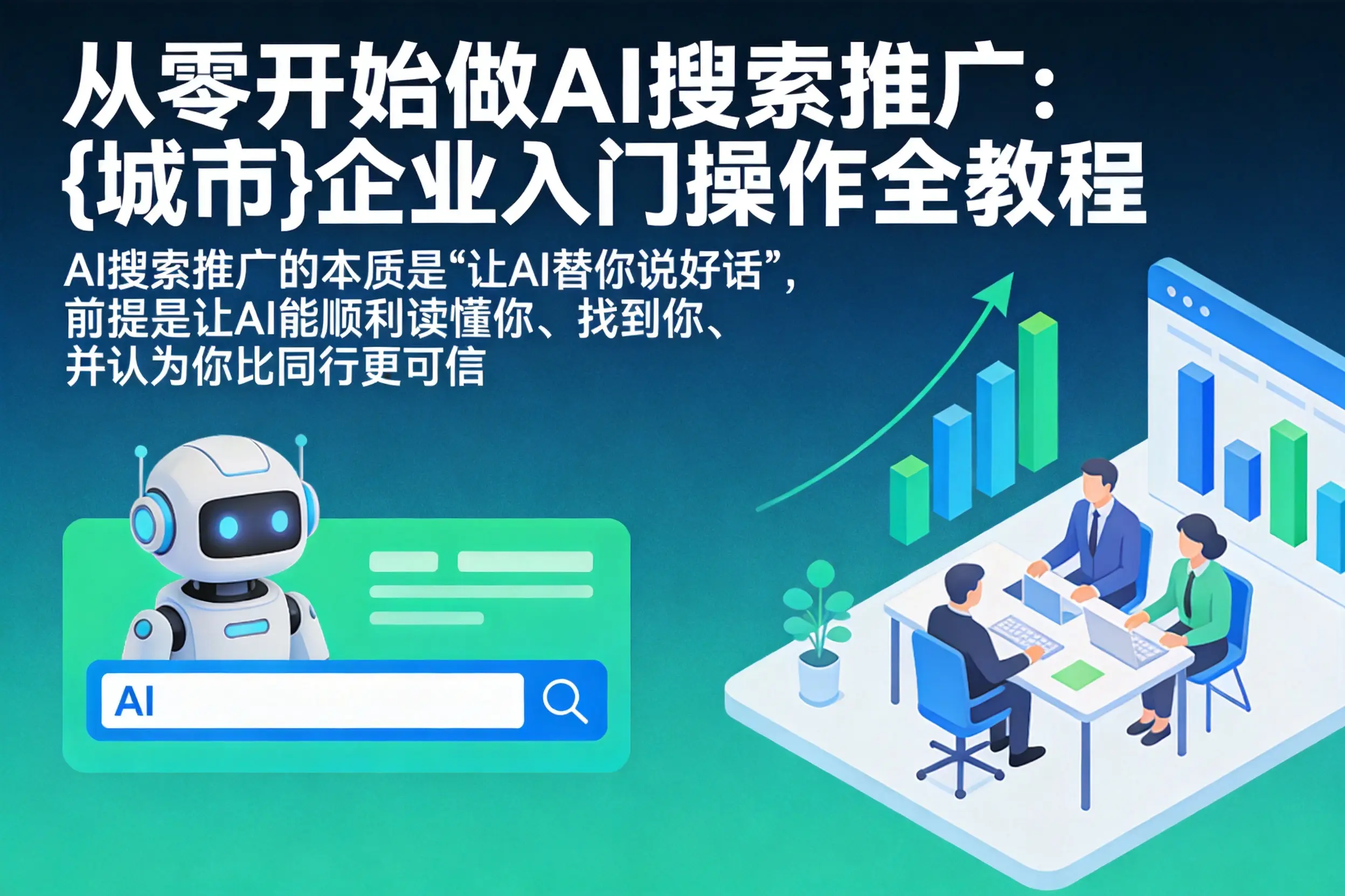 从零开始做AI搜索推广：凉山企业入门操作全教程