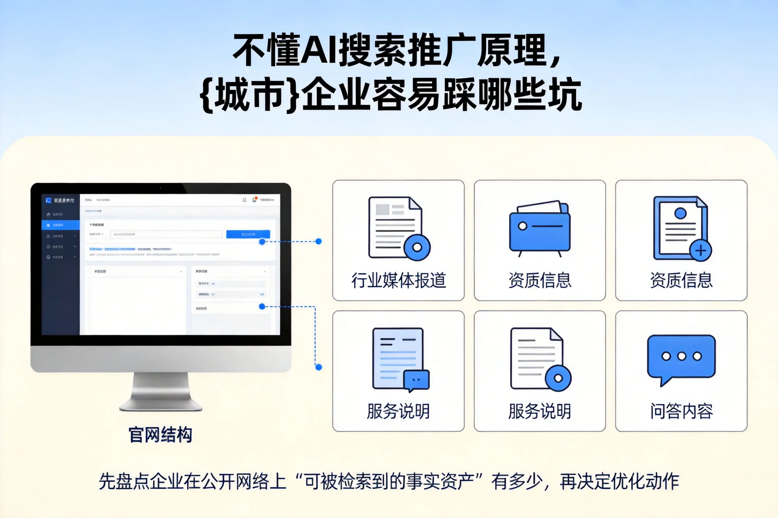 不懂AI搜索推广原理,凉山企业容易踩哪些坑