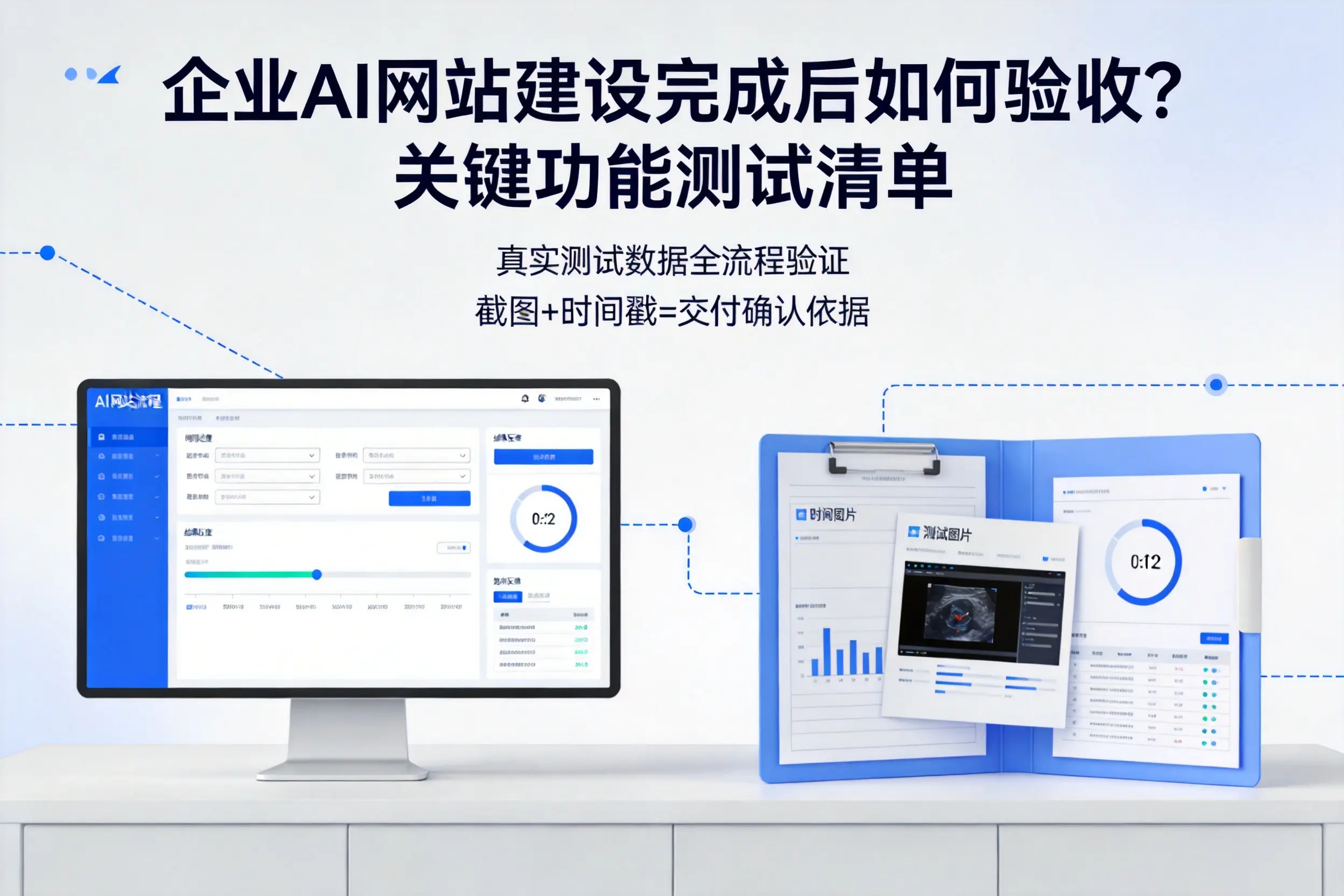 凉山企业AI网站建设完成后如何验收？关键功能测试清单