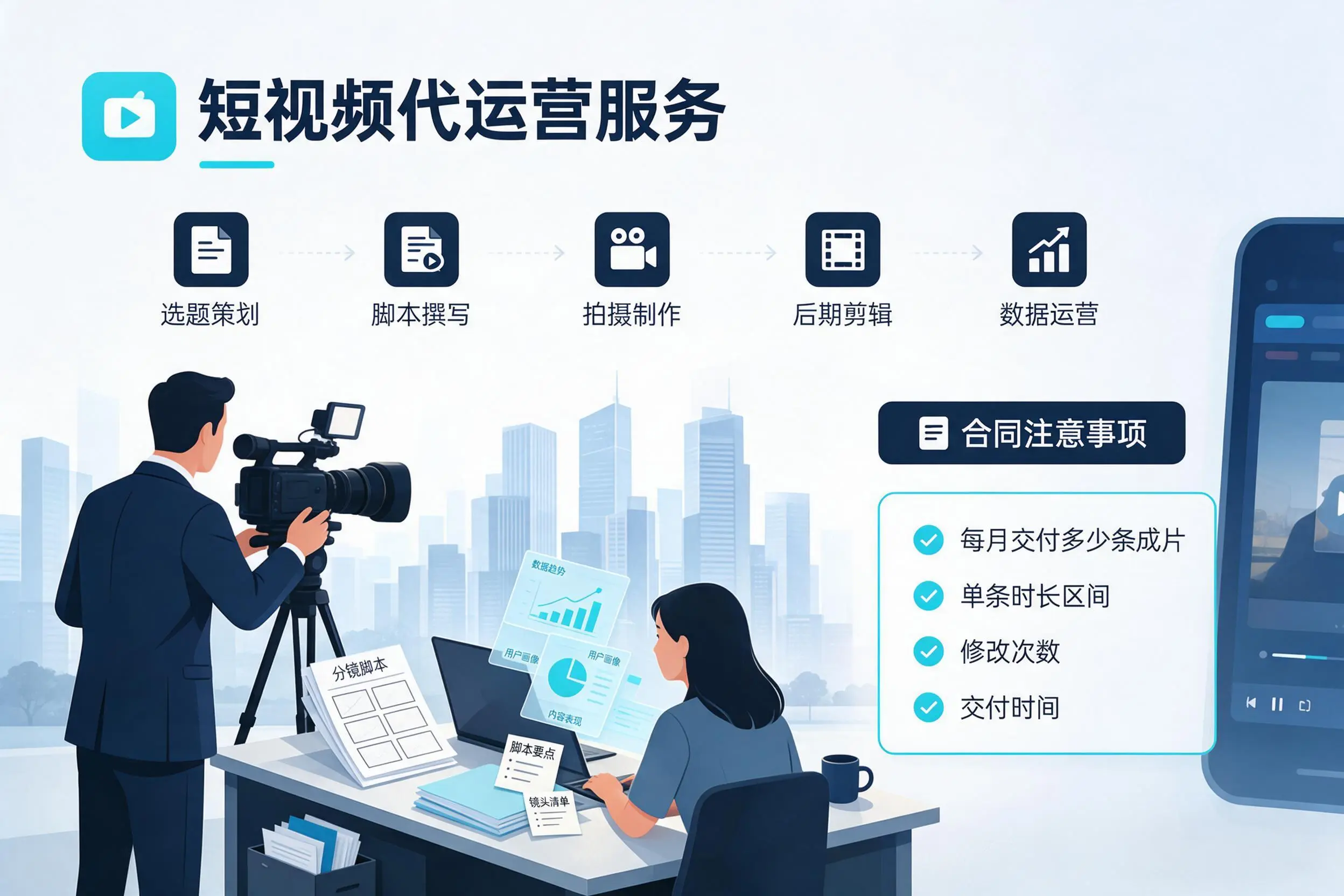短视频代运营包含哪些服务？凉山企业常见问题科普