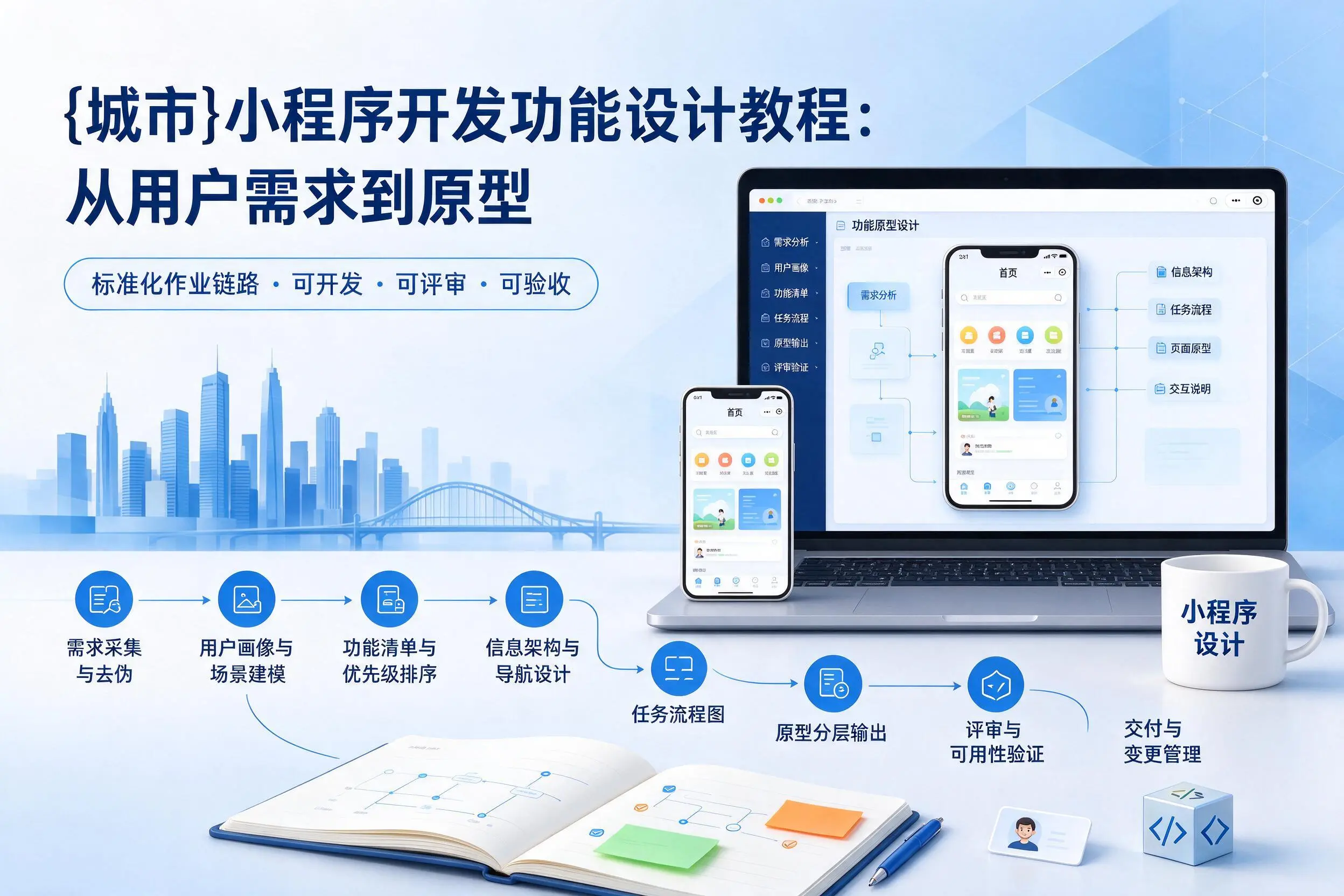 凉山小程序开发功能设计教程:从用户需求到原型