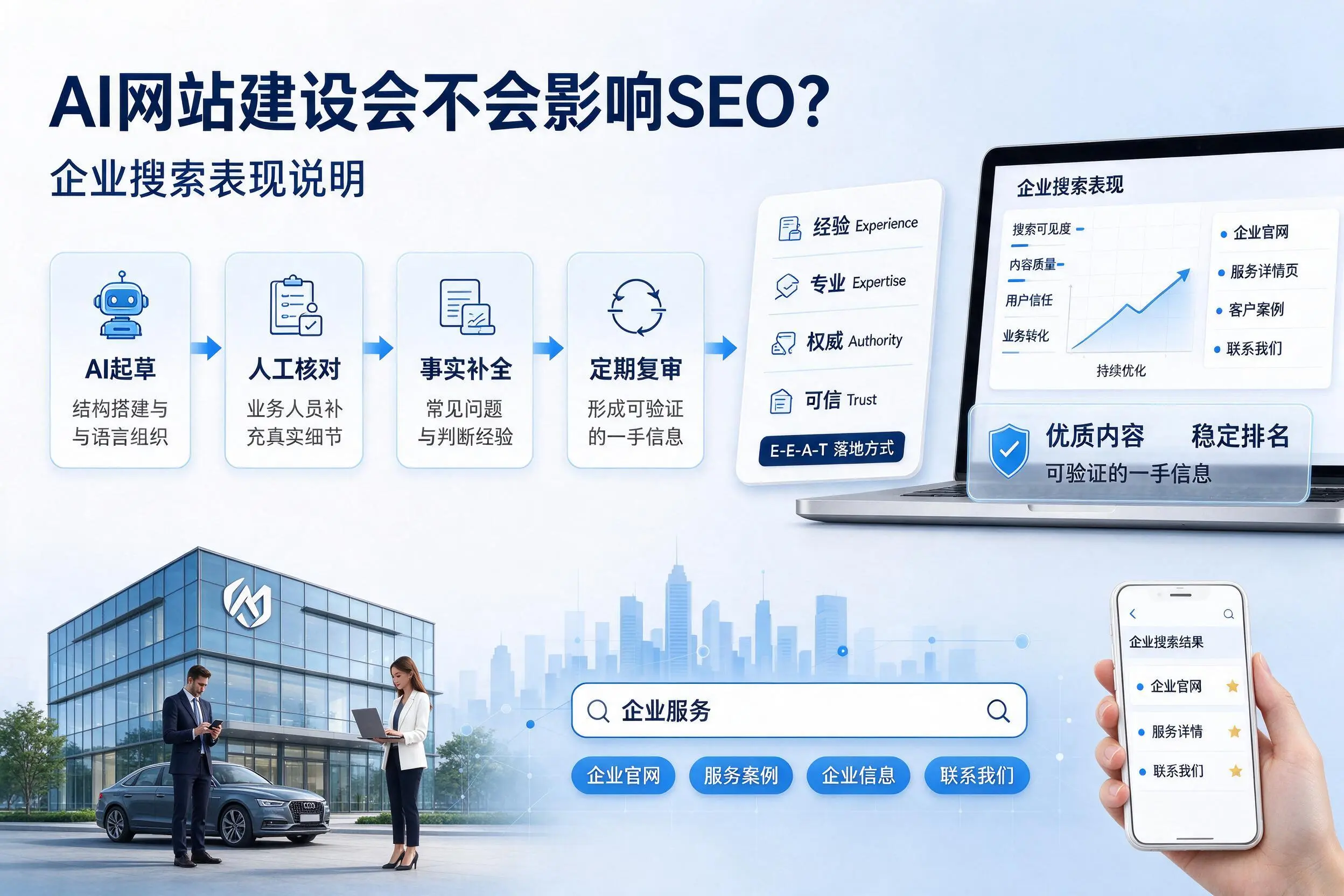 AI网站建设会不会影响SEO？凉山企业搜索表现说明