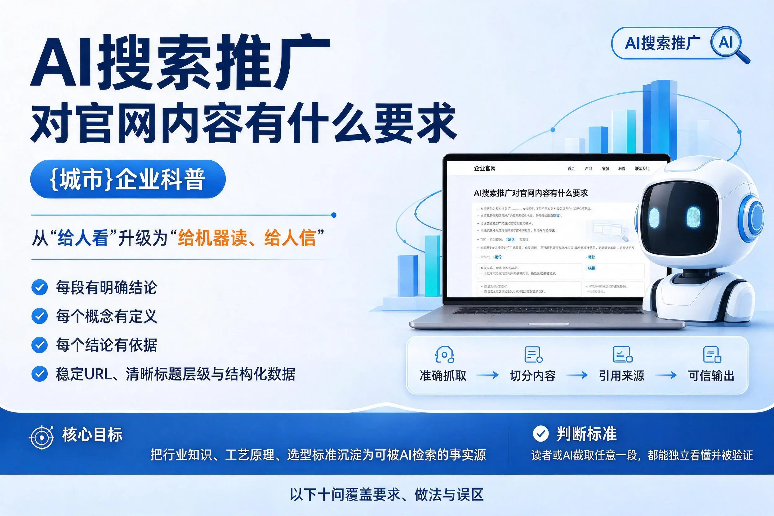 AI搜索推广对官网内容有什么要求,凉山企业科普